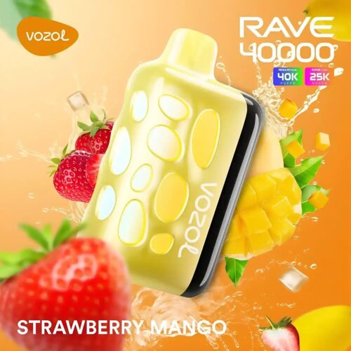 Vozol Vape Rave 40000 - Strawberry Mango